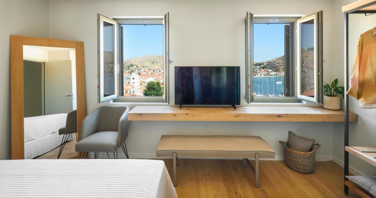 Kale Alti Residences Myrina Exteriör bild