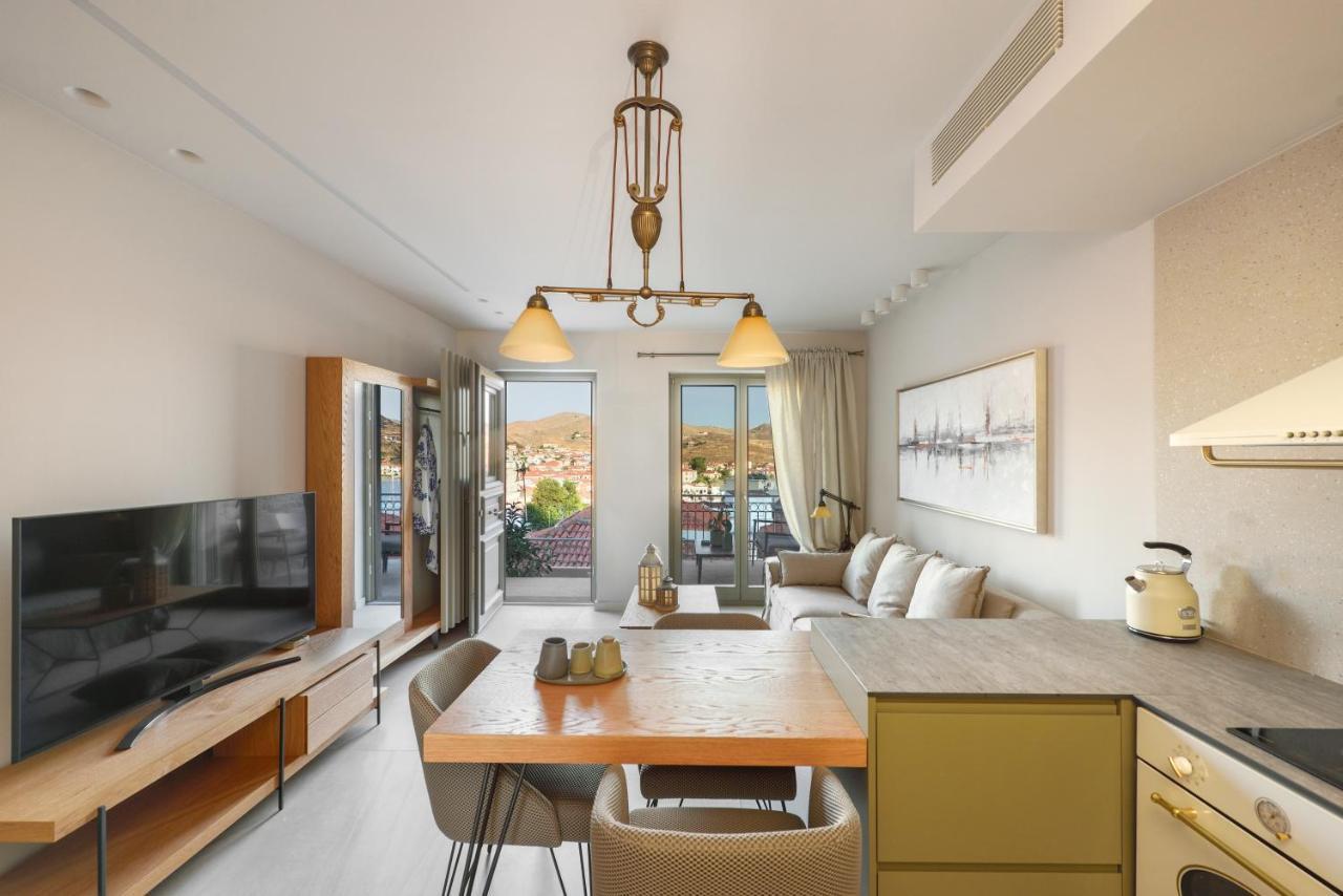 Kale Alti Residences Myrina Exteriör bild